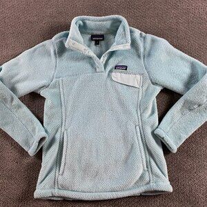 Patagonia Light Blue Fleece Jacket
